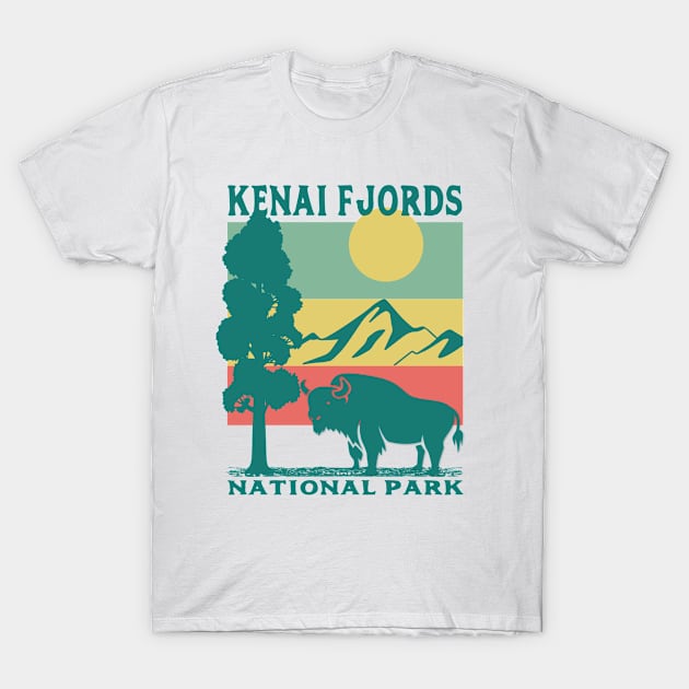 Kenai Fjords National Park T-Shirt by HomeSpirit